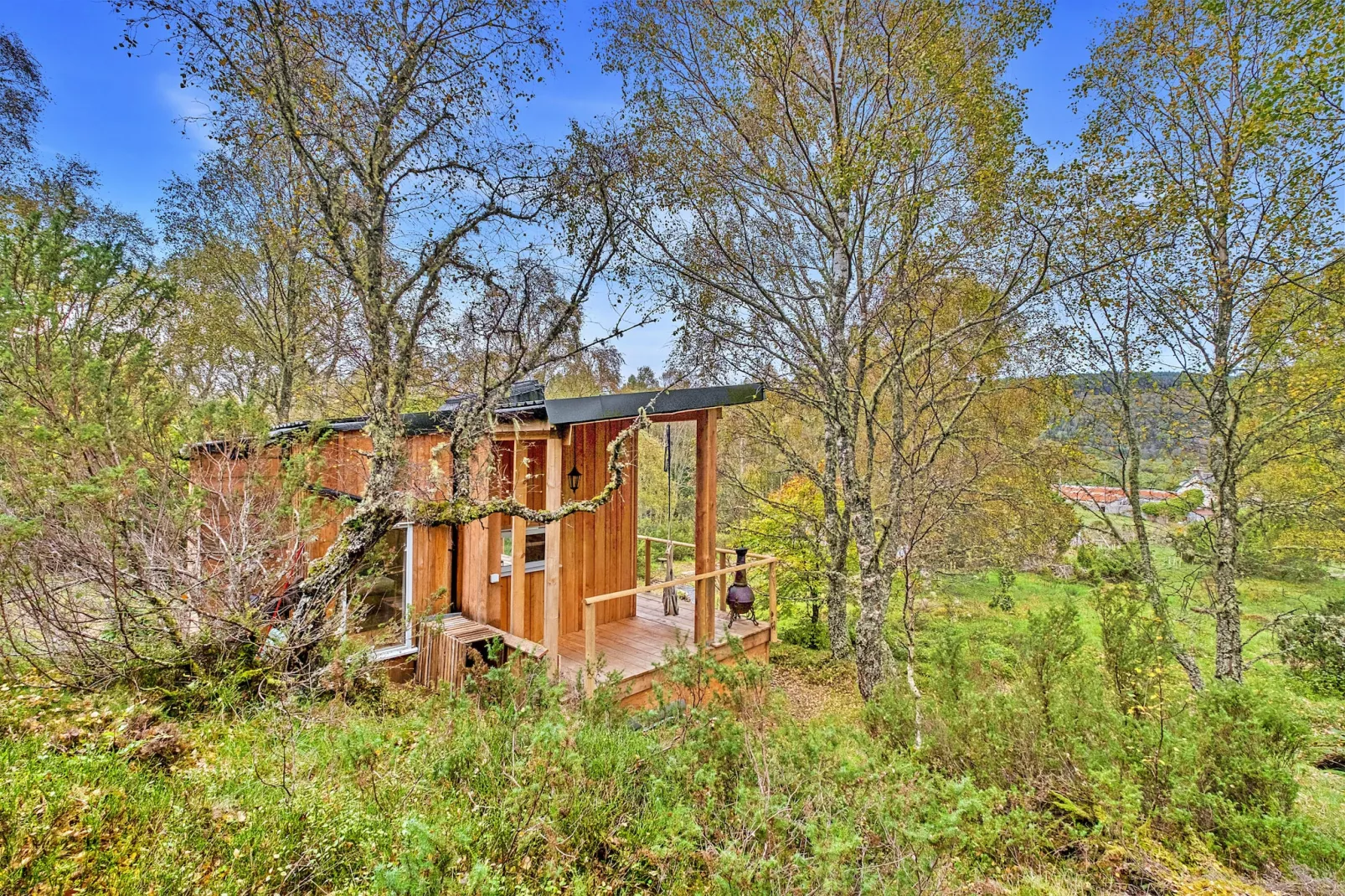 Cosagach Falls Cabin-Außenbereich