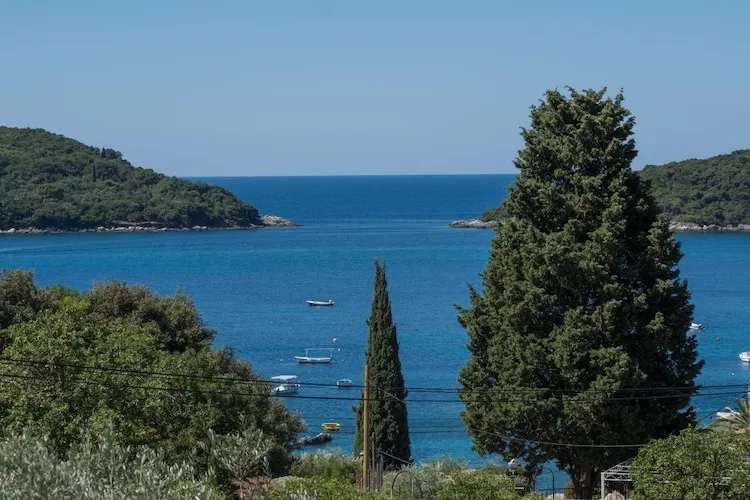 Apartments Saulan - One Bedroom Apartment with Balcony and Sea View (Molunat)-View