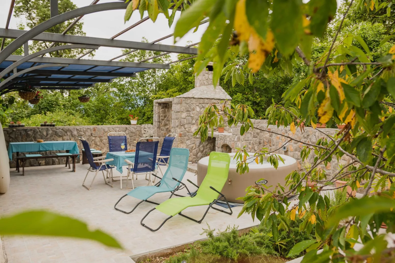 Apartment Lavanda - Four Bedroom Apartment with Hot tub and Terrace-Terrace