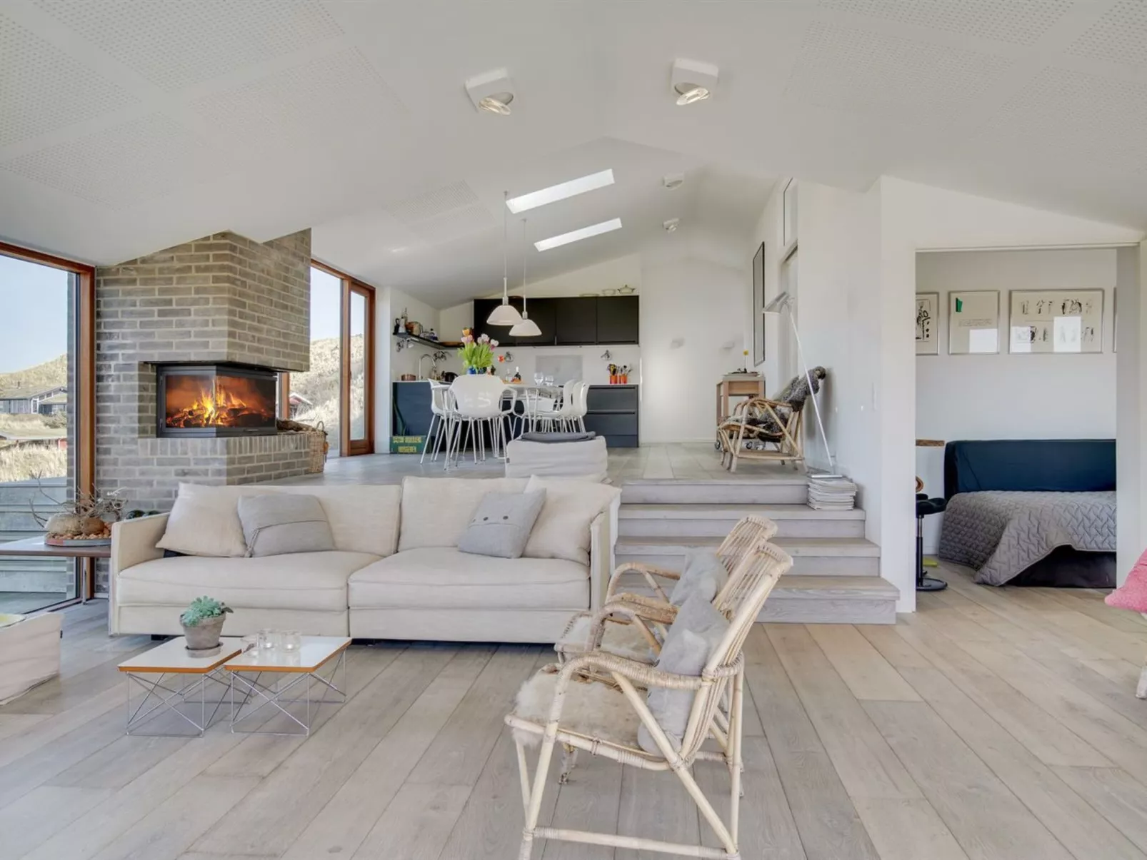 "Silvette" - 400m from the sea in NW Jutland-Inside