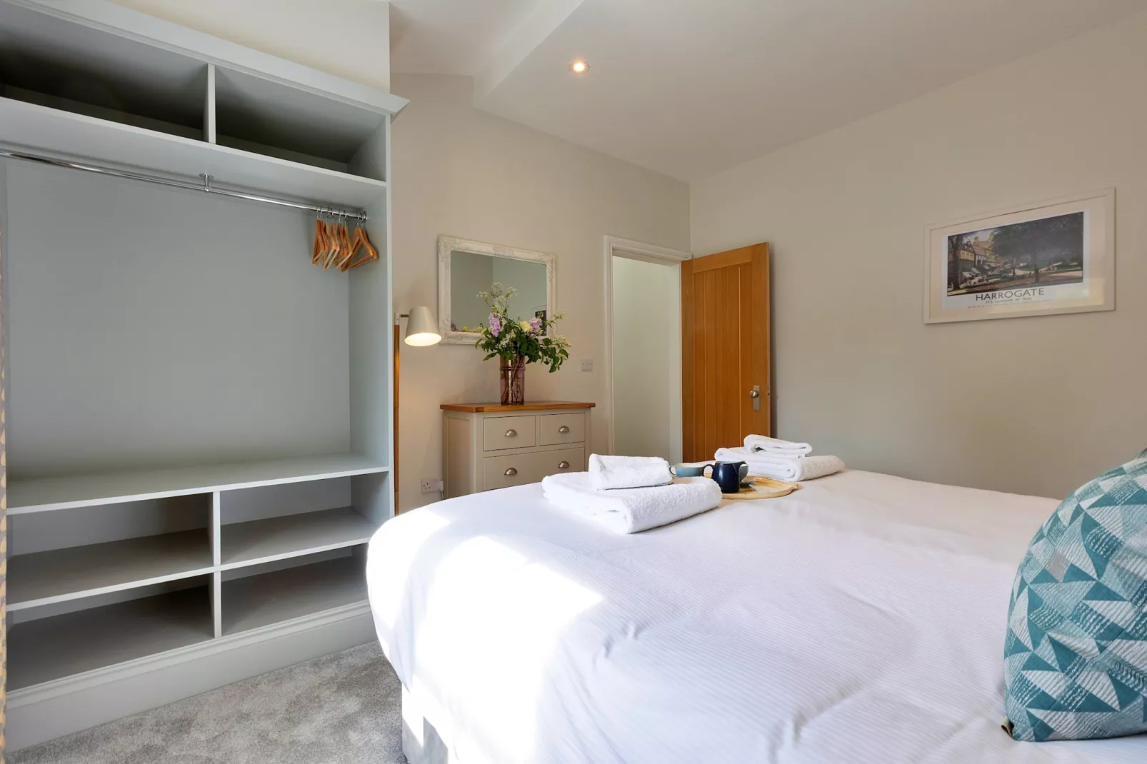 Cherry Cottage Nr Grantley Hall-Schlafzimmer