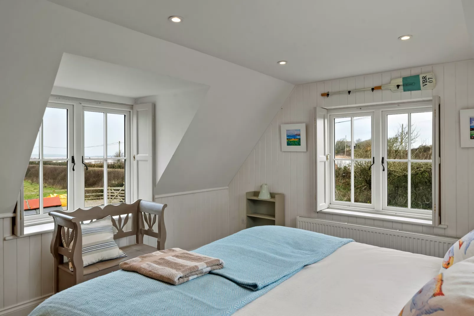 St Eval School House-Bedroom