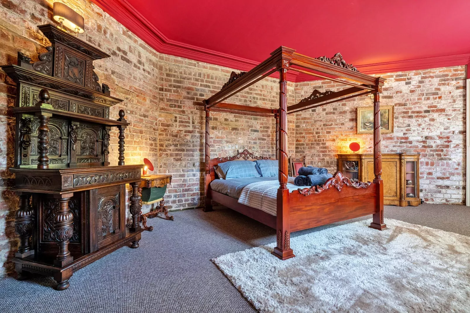 Hickleton Hall-Schlafzimmer
