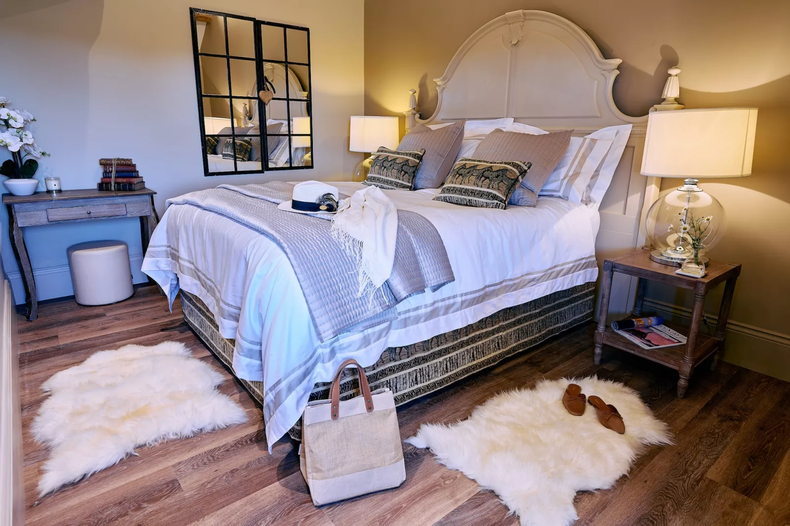 The Shooting Lodge at Mount Pleasant Barns-Bedroom