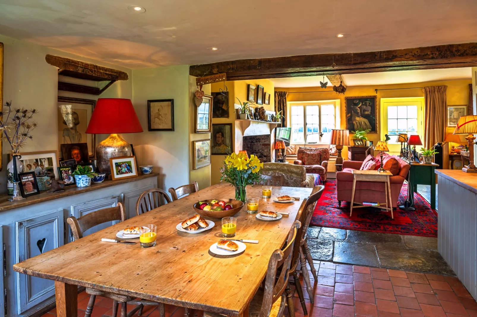 New Park Farm-Salle à manger