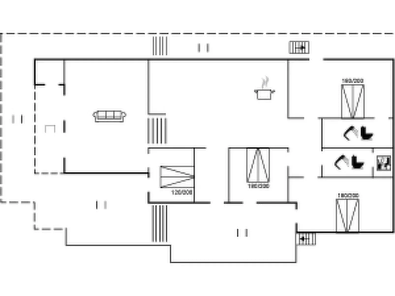 "Silvette" - 400m from the sea in NW Jutland-Inside