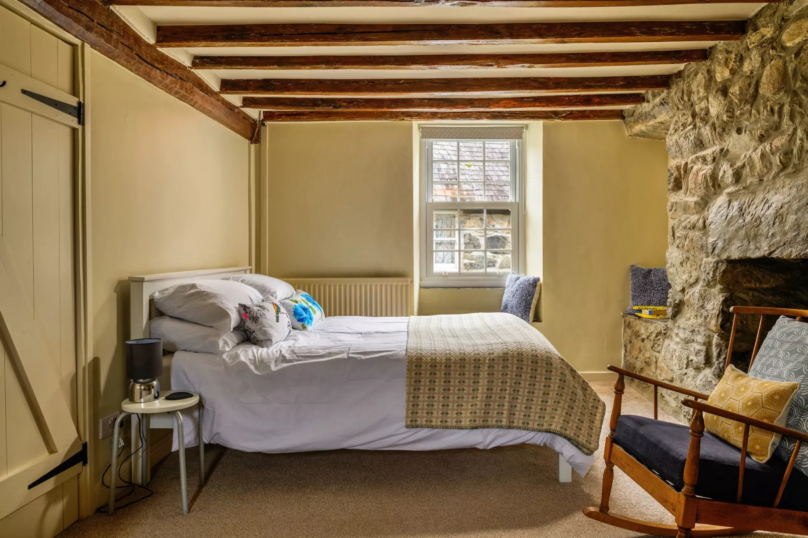 Hope House (Ty-Gobaith)-Bedroom