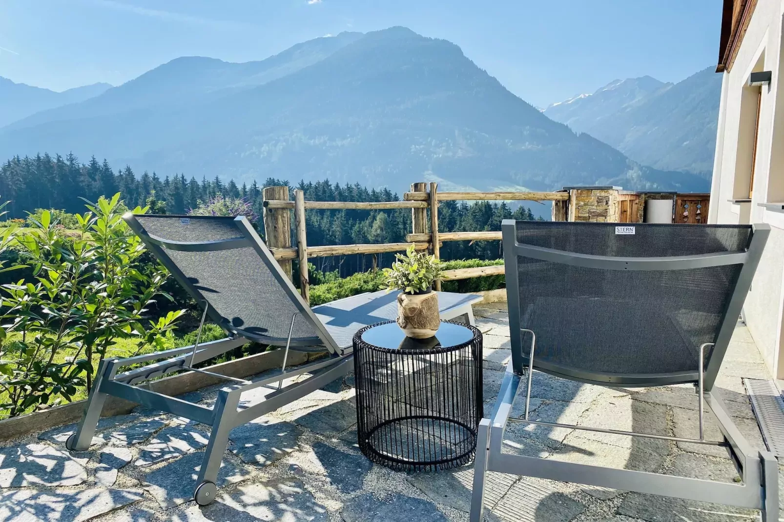 Nationalpark Chalet Weissspitze-Balcon-terrasse
