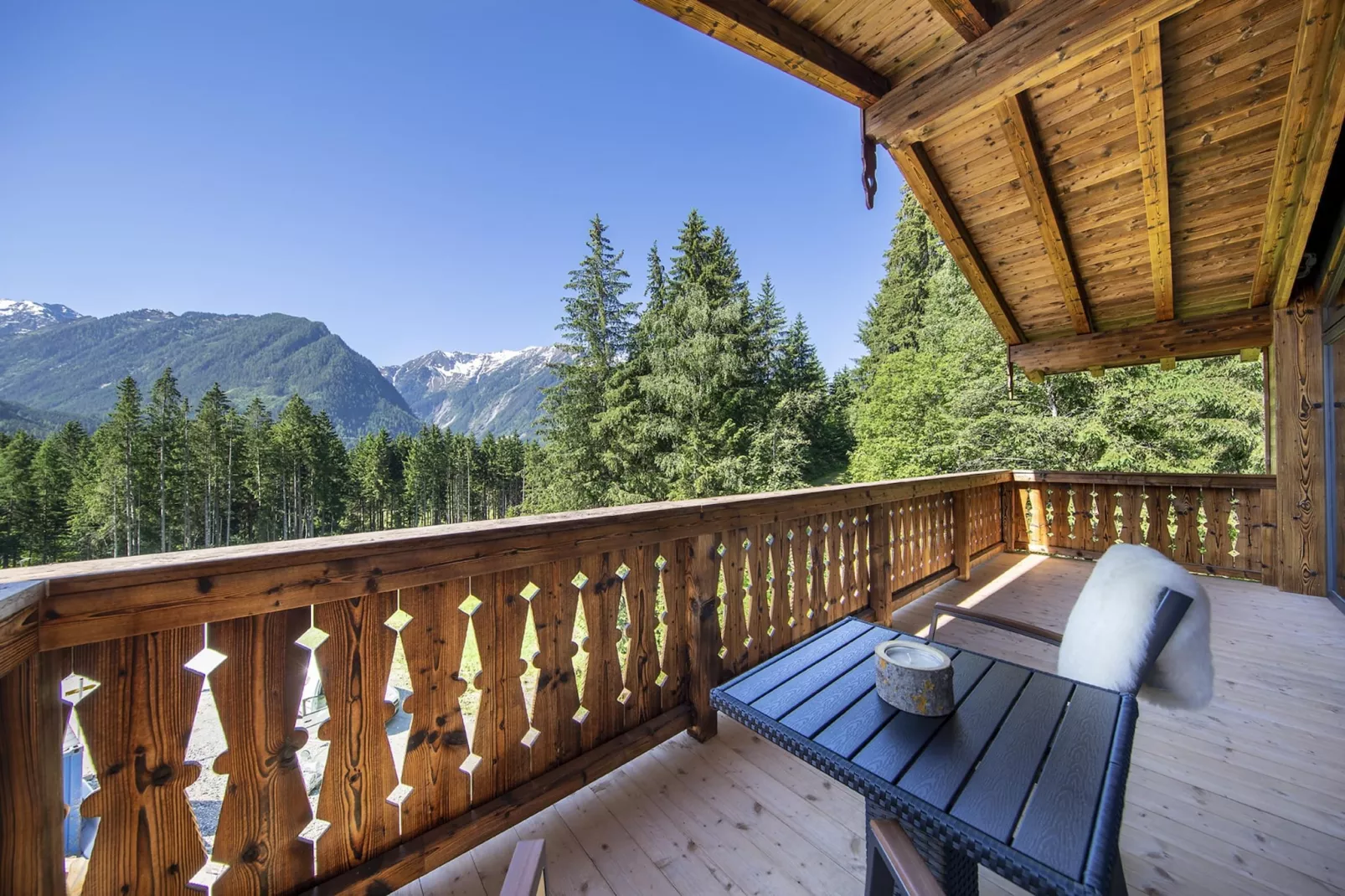 Nationalpark Chalet Reichenbergerspitze-Terrace balcony