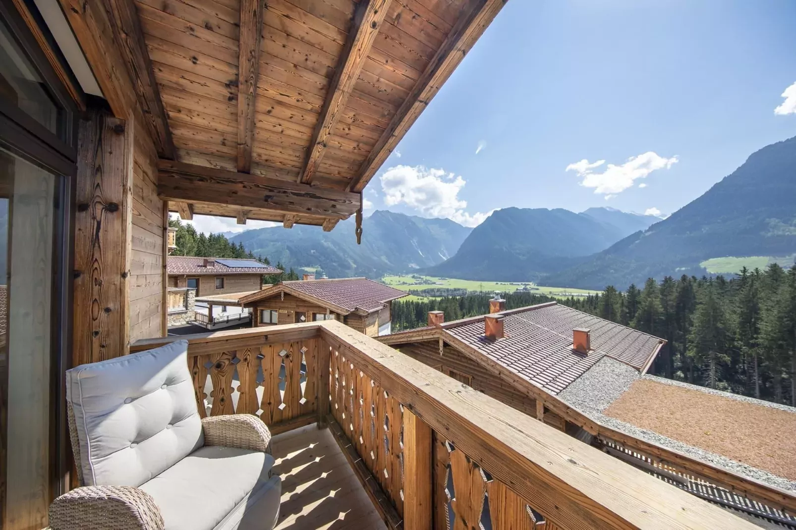 Nationalpark Chalet Pillewizer-Balcon-terrasse