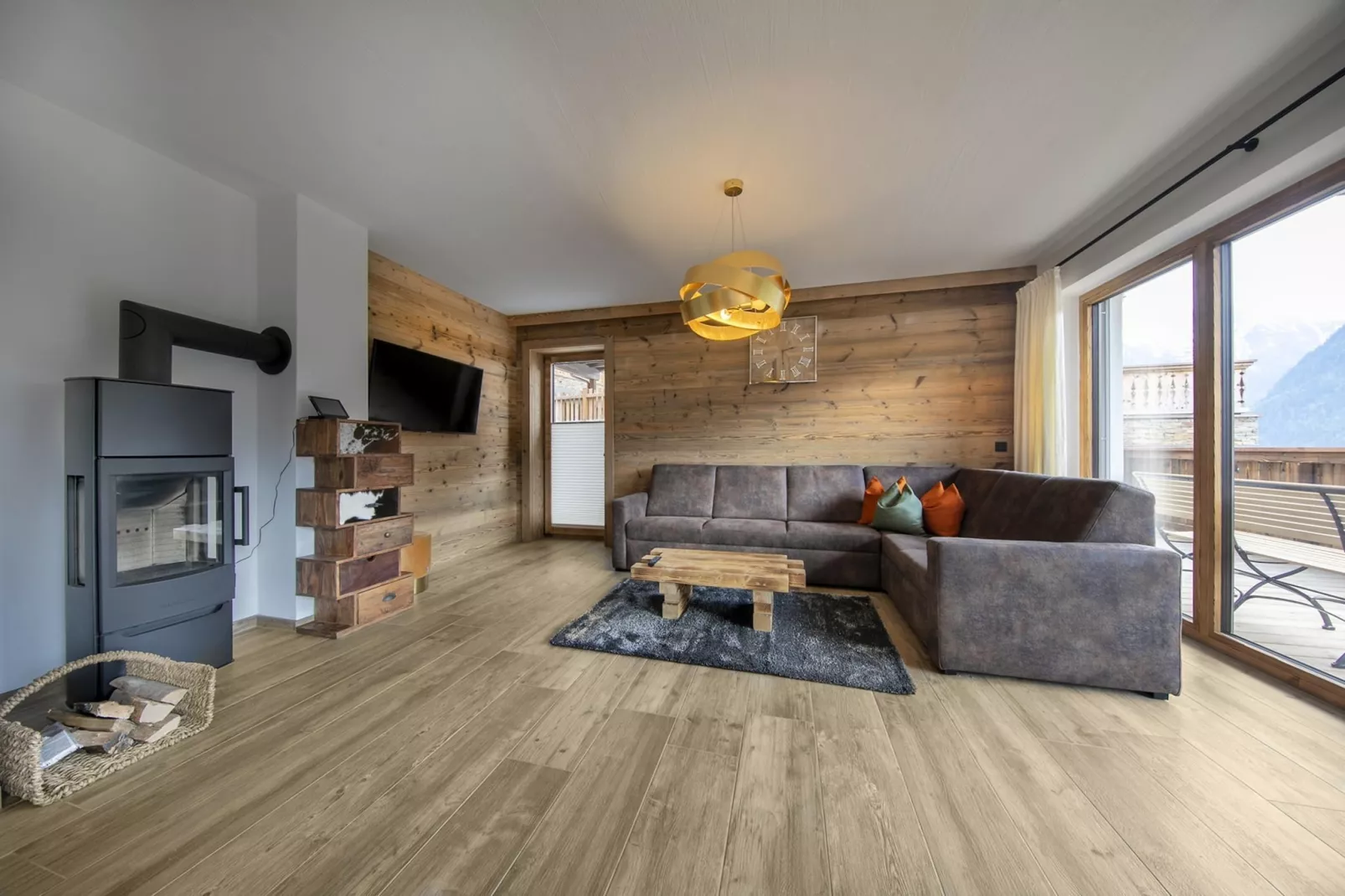 Nationalpark Chalet Grosser Happ-Living room