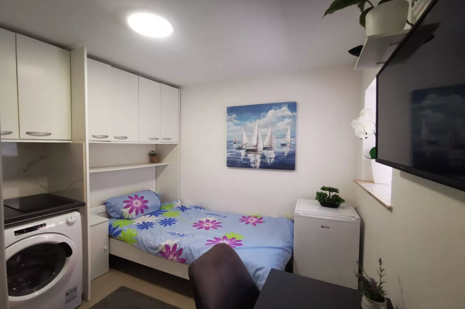 Sea View Holiday Home Umag - Three Bedroom Holiday Home-Bedroom