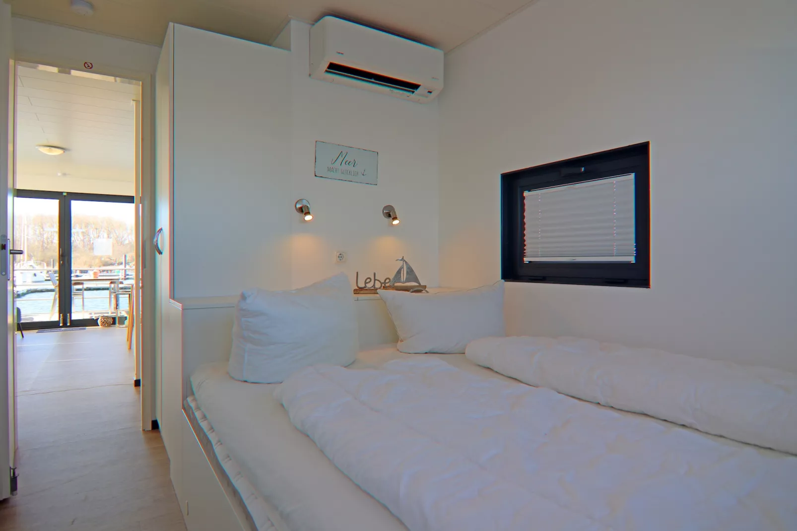 Hausboot Family & Friends LP 4 / 1-2 Personen-Bedroom