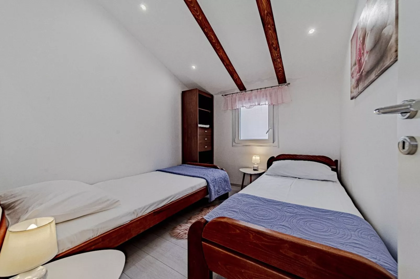Stone House Blaca - Two Bedroom Stone House with Terrace and Sea View-Bedroom