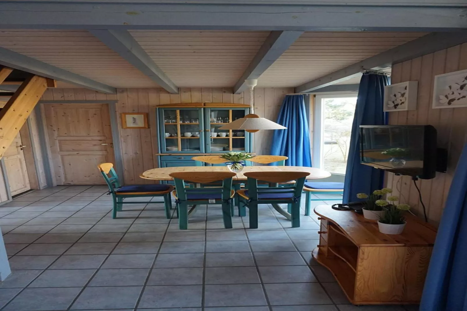 FH Wildgans Comfort mit Sauna & Kaminofen 81 qm 134-Dining room