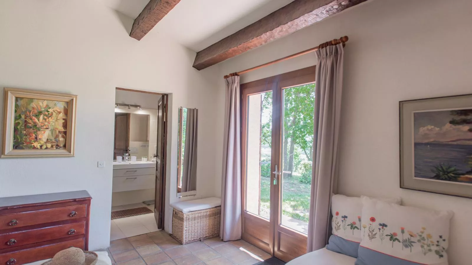 Entre les vignes-Bedroom