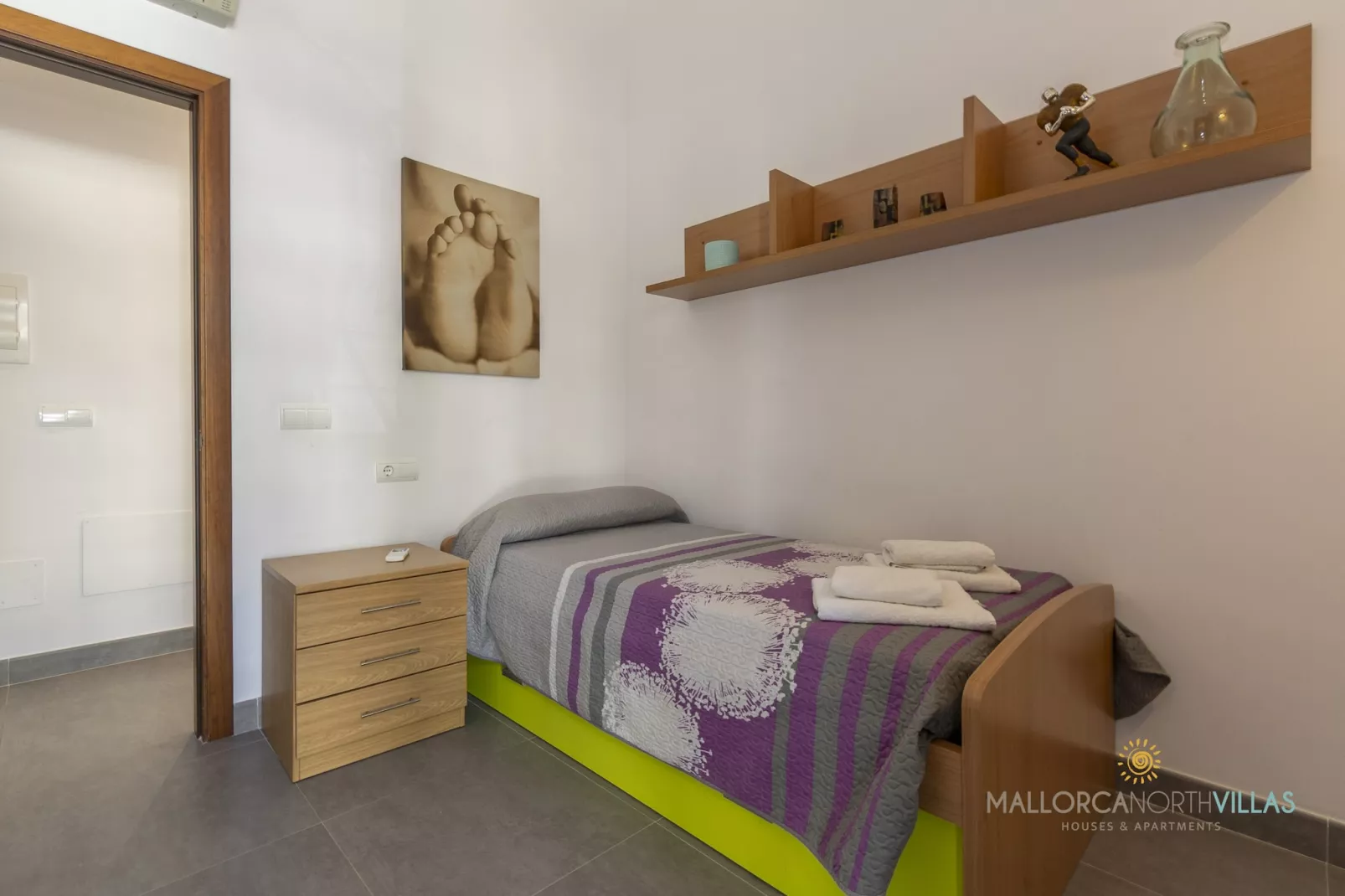 Villa Albufera en Playa Muro: a unos pasos del Mar-Schlafzimmer