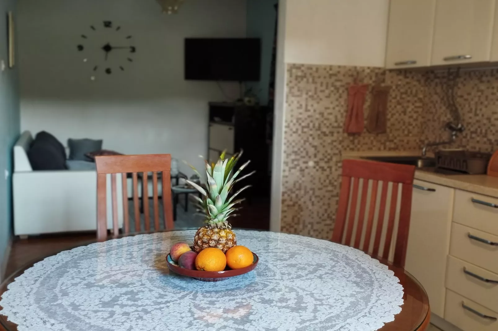 Apartments Gorana - Two Bedroom Apartment with Terrace(A1) (ST)-Kitchen