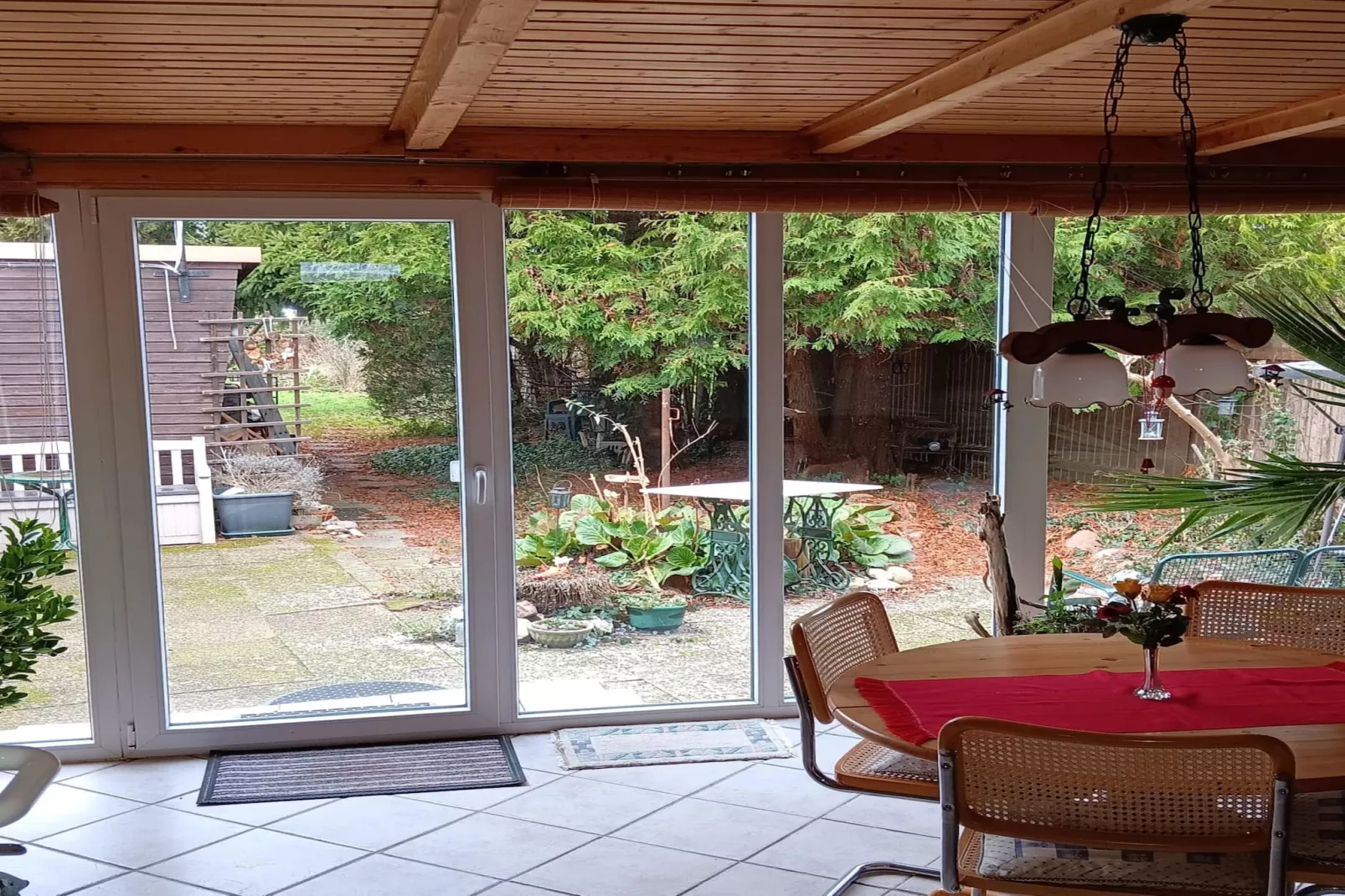 Ferienhaus in Brandenburg-Ziesar-Terrace balcony