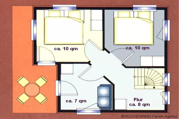 Floating House 1 - Classic / 5 Personen-Exterior summer