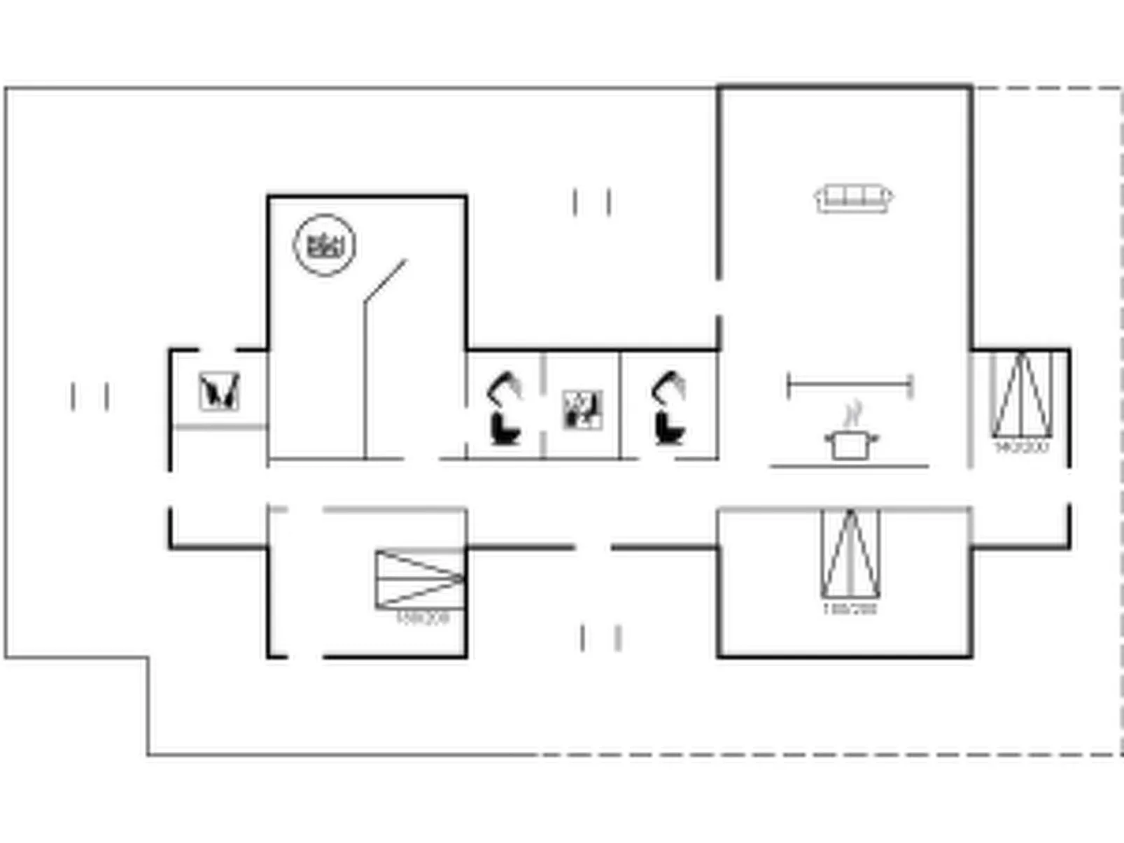 "Rother" - 100m from the sea-Inside