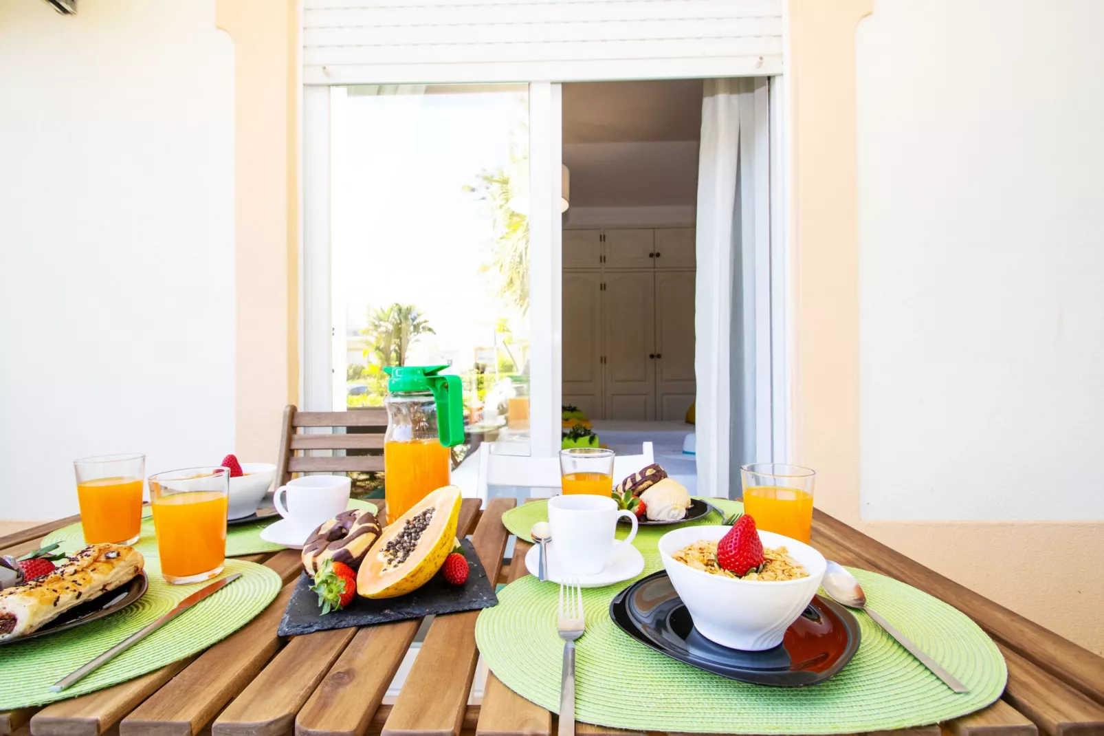 Apartment Oasis Park-Terrassenbalkon