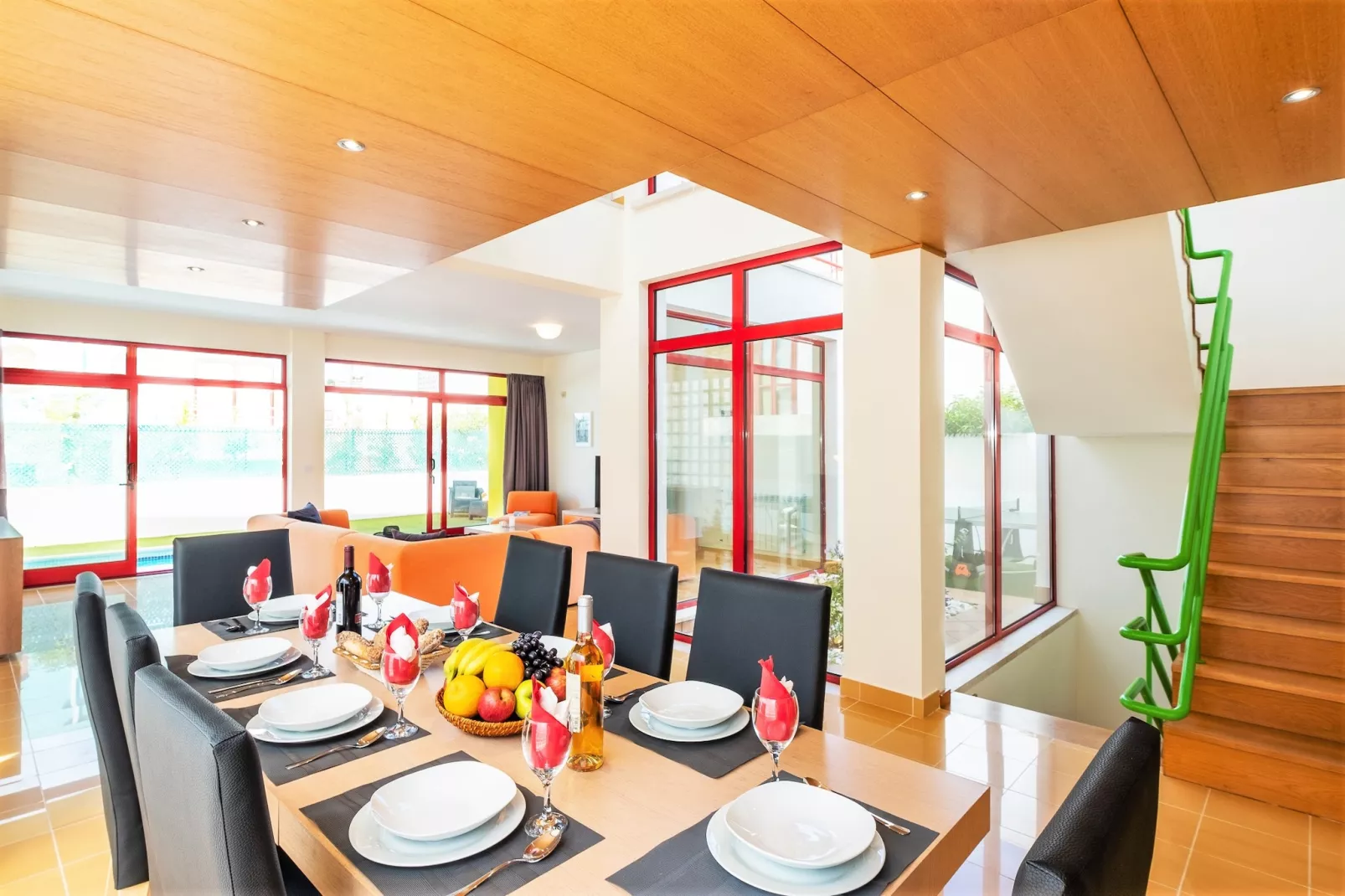 Villa Poseidon-Salle à manger