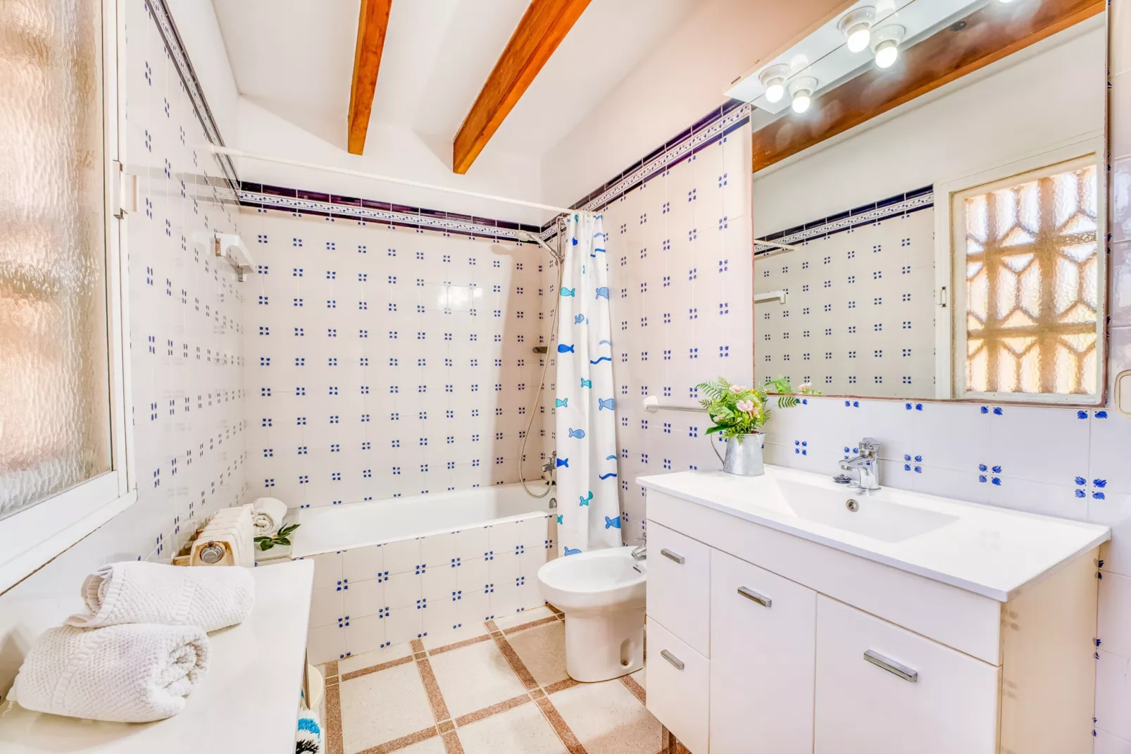 Finca Es Baladre-Salle de bain