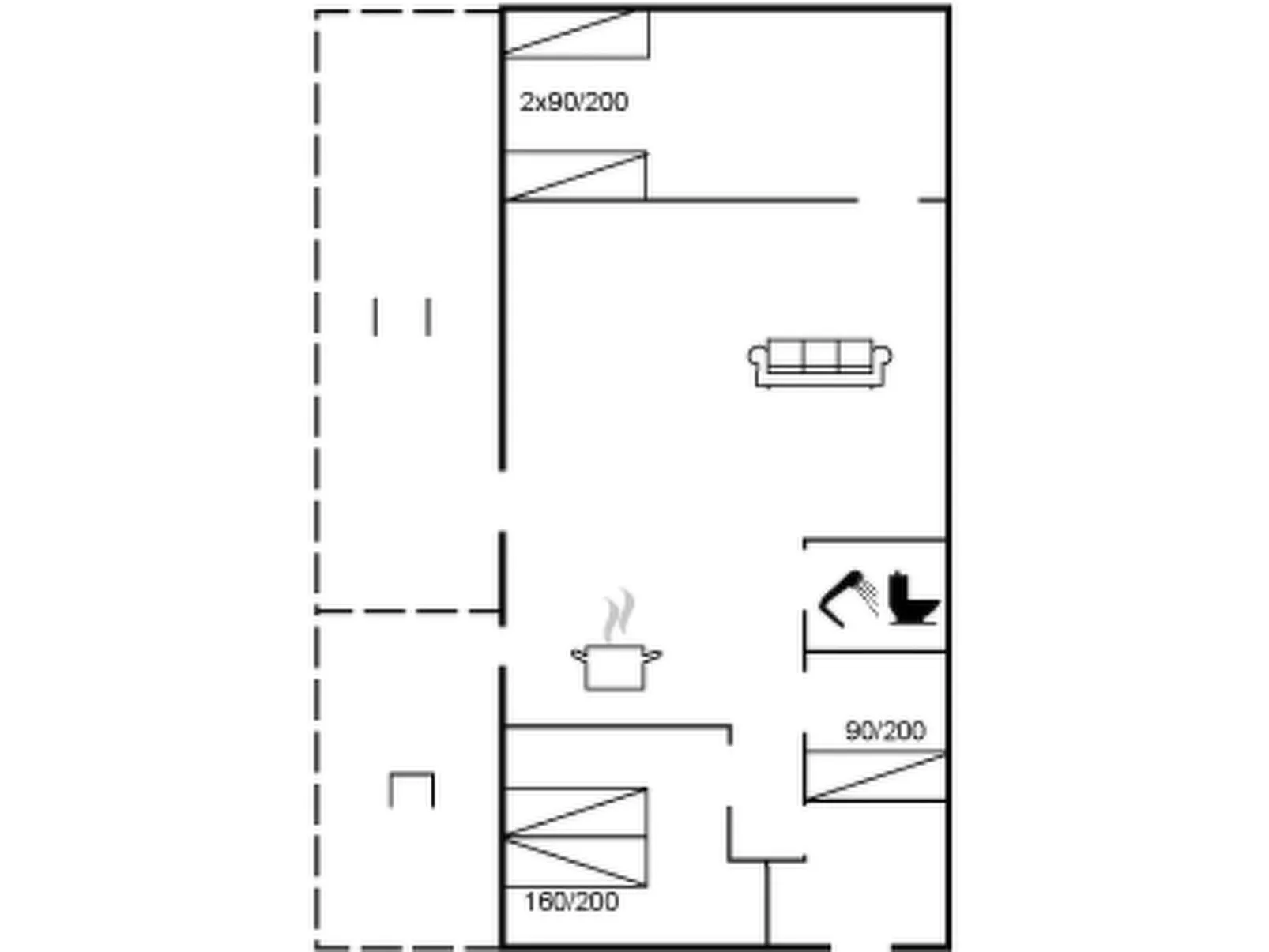 "Mahalia" - 300m from the sea-Inside