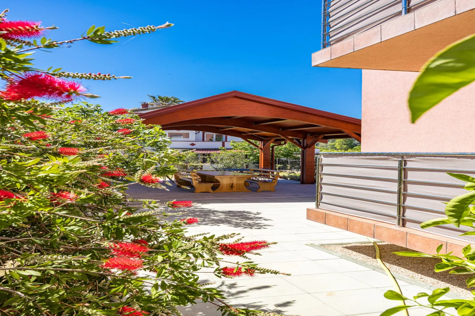 Apartments Neda - Two Bedroom Apartment Ruzmarin-Gardens summer
