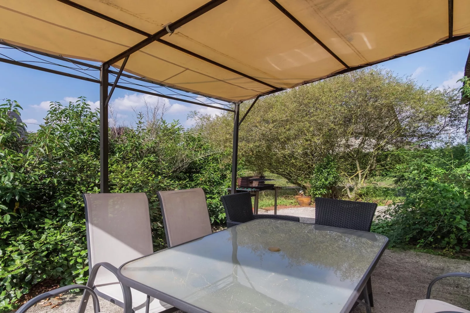 Gite 6 pers près de Châteauroux-Terrassenbalkon