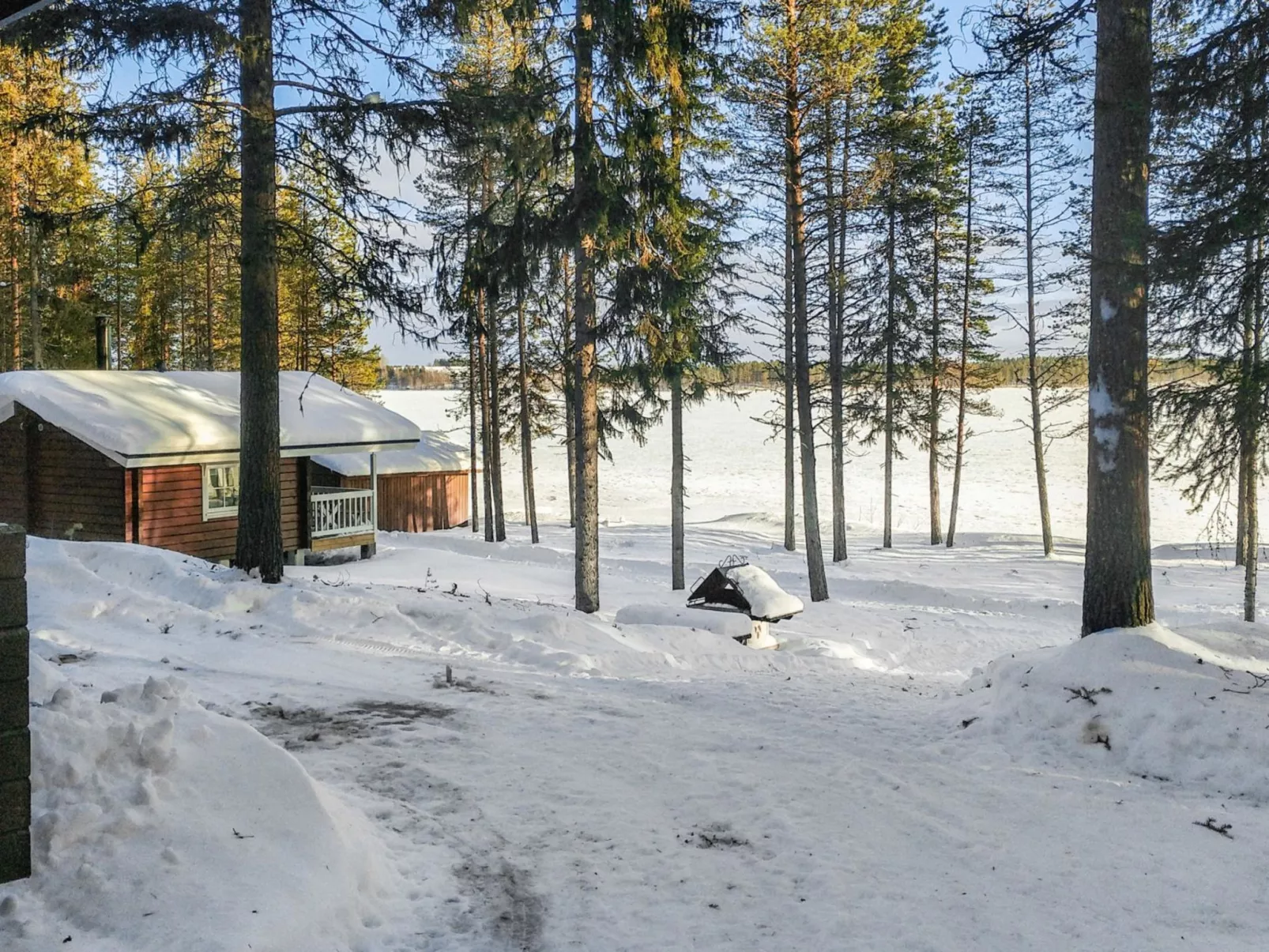 Ylikitkajärvi, kesäkumpu-Draußen
