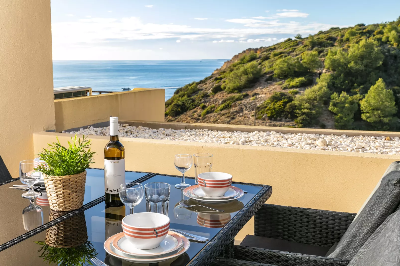 Casa Colina Sol 611 - Seaview apartment-Terrasse