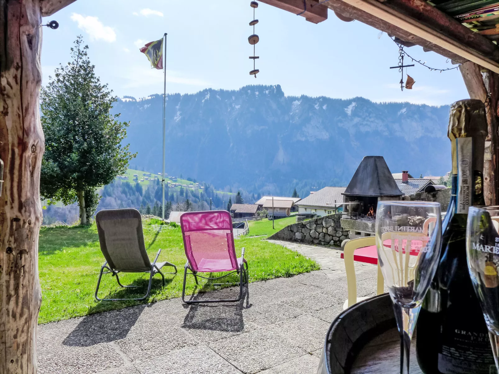 Chalet Träumli-Draußen