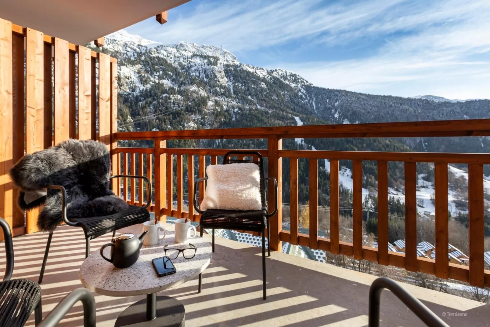 VAUJANY Le Saphir-A38P-Terrassenbalkon