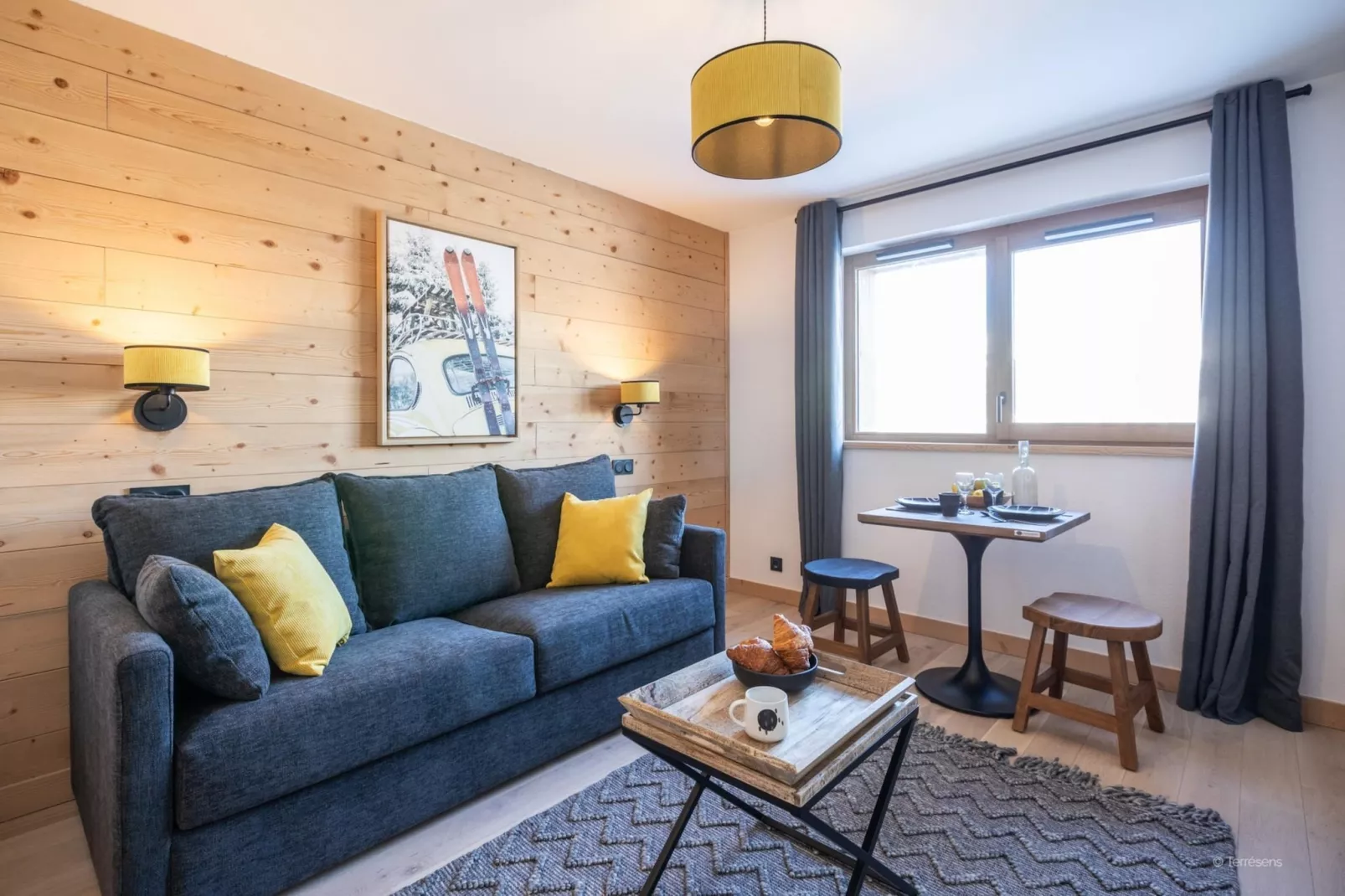 PLAGNE MONTALBERT Le Snoroc- S12S-Living room