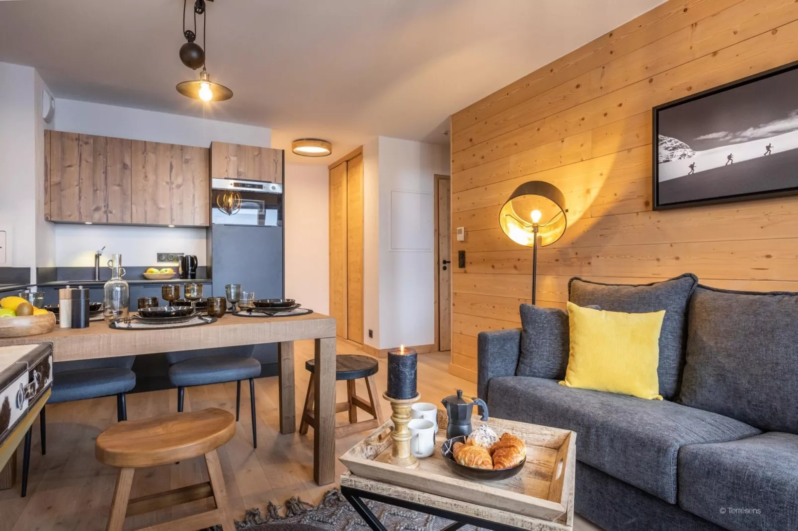 PLAGNE MONTALBERT Le Snoroc- A24S-Living room