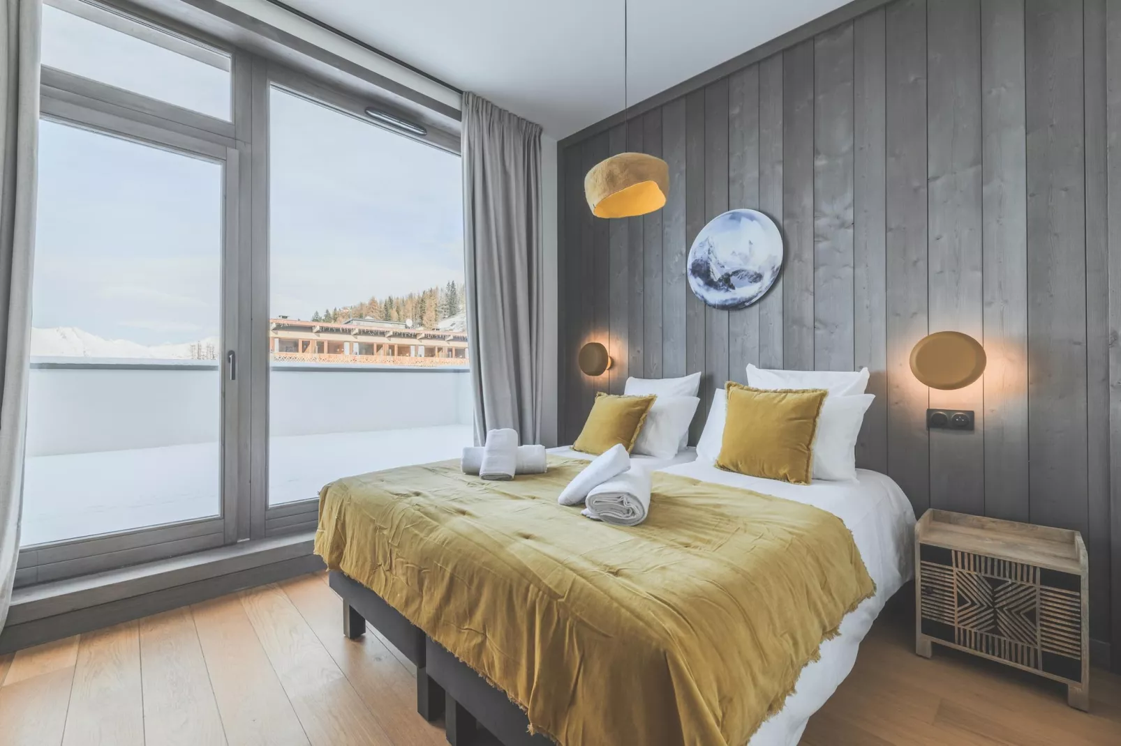 Résidence PLAN PEISEY Le Quartz -A48S-Chambre