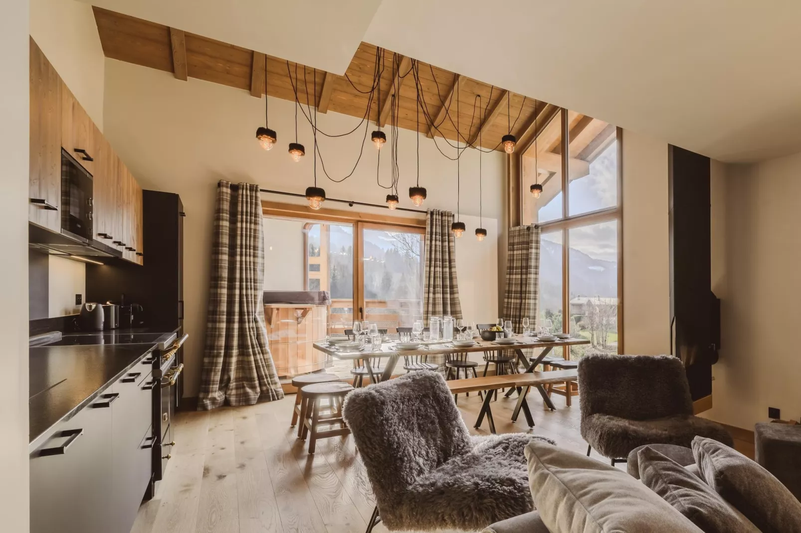 MEGEVE L’Eclat des Vériaz-A24S-Living room
