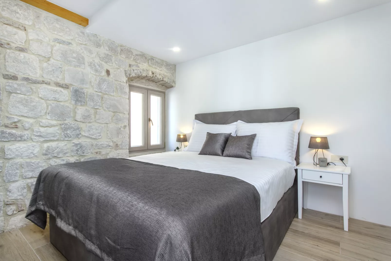 Stone House Trogir-Bedroom