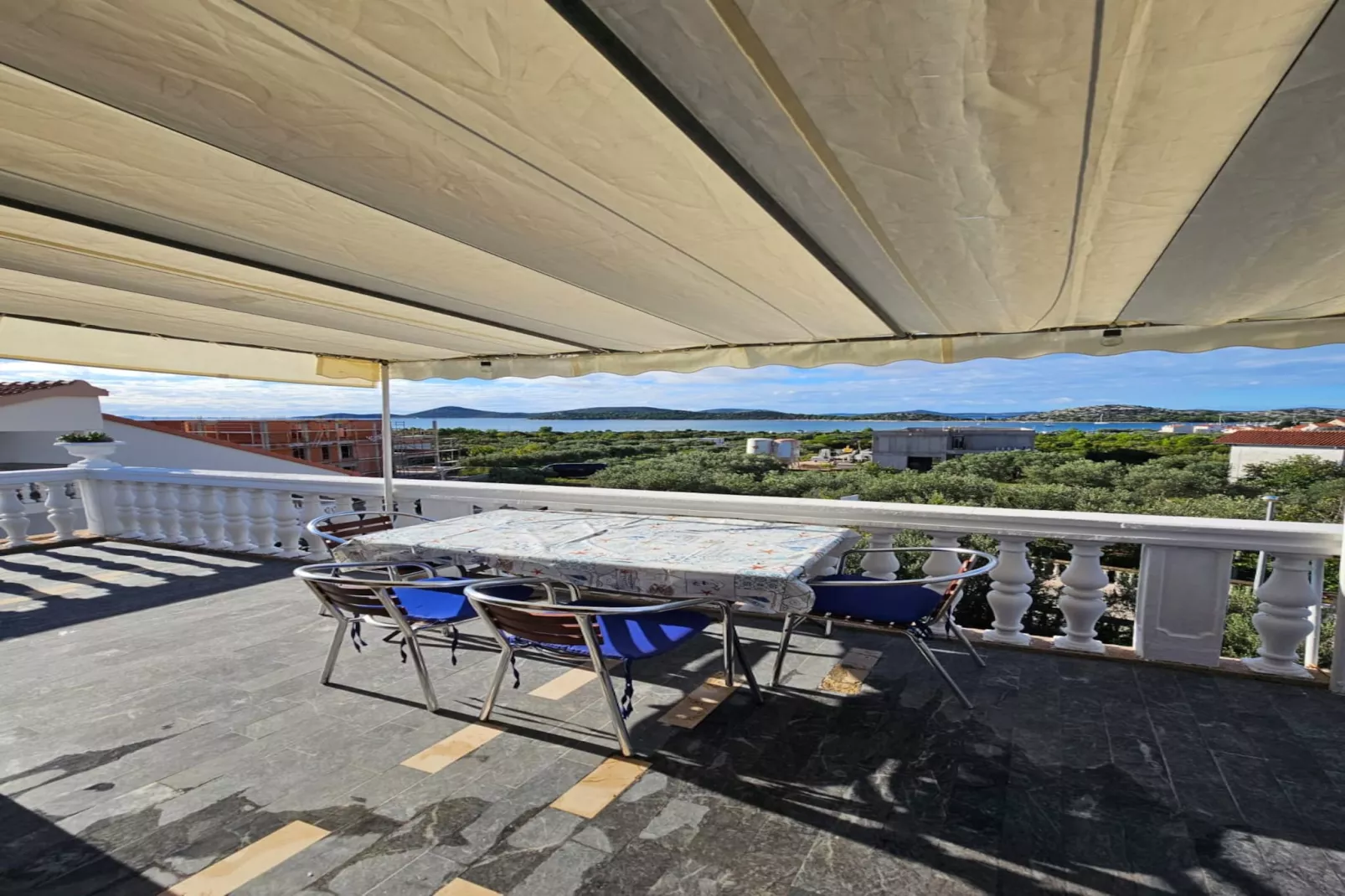 Apartments Nestor - two bedroom apartment A4-Terrace balcony