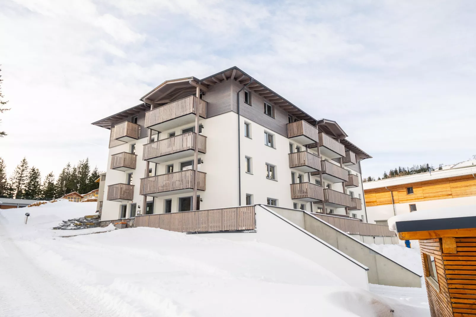 Superior Two-bedroom Apartment – KA2S-Außenbereich Winter