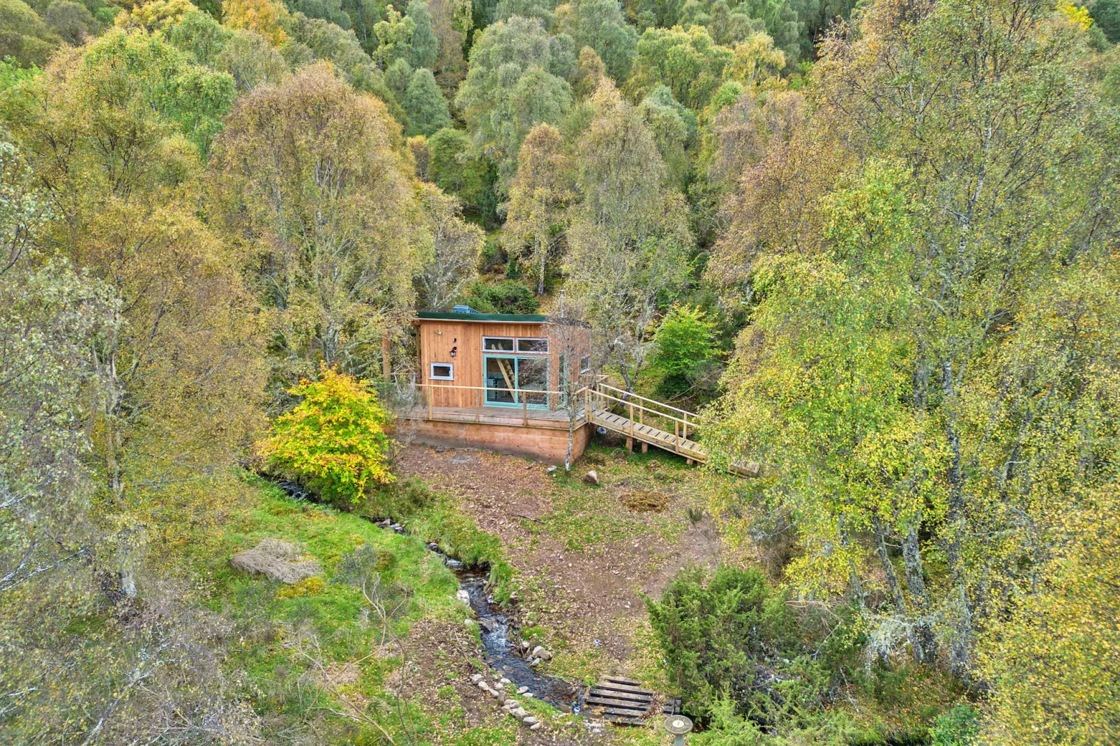 Cosagach Falls Cabin-Außenbereich