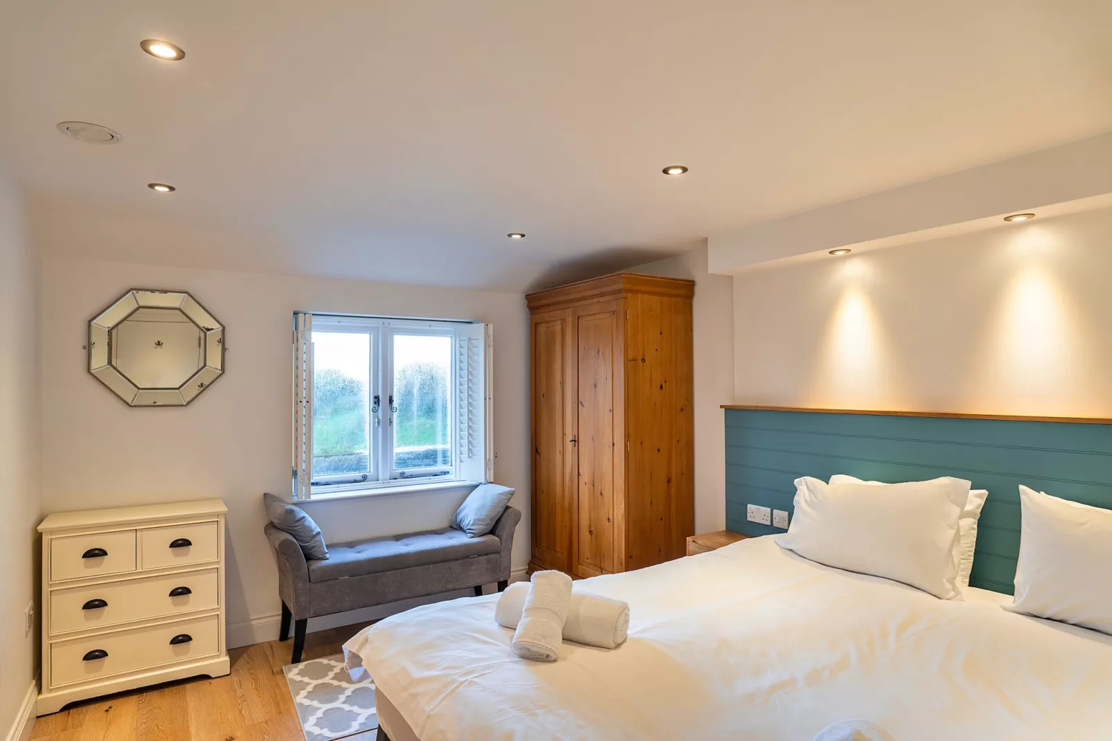 Dingles Cottage-Schlafzimmer