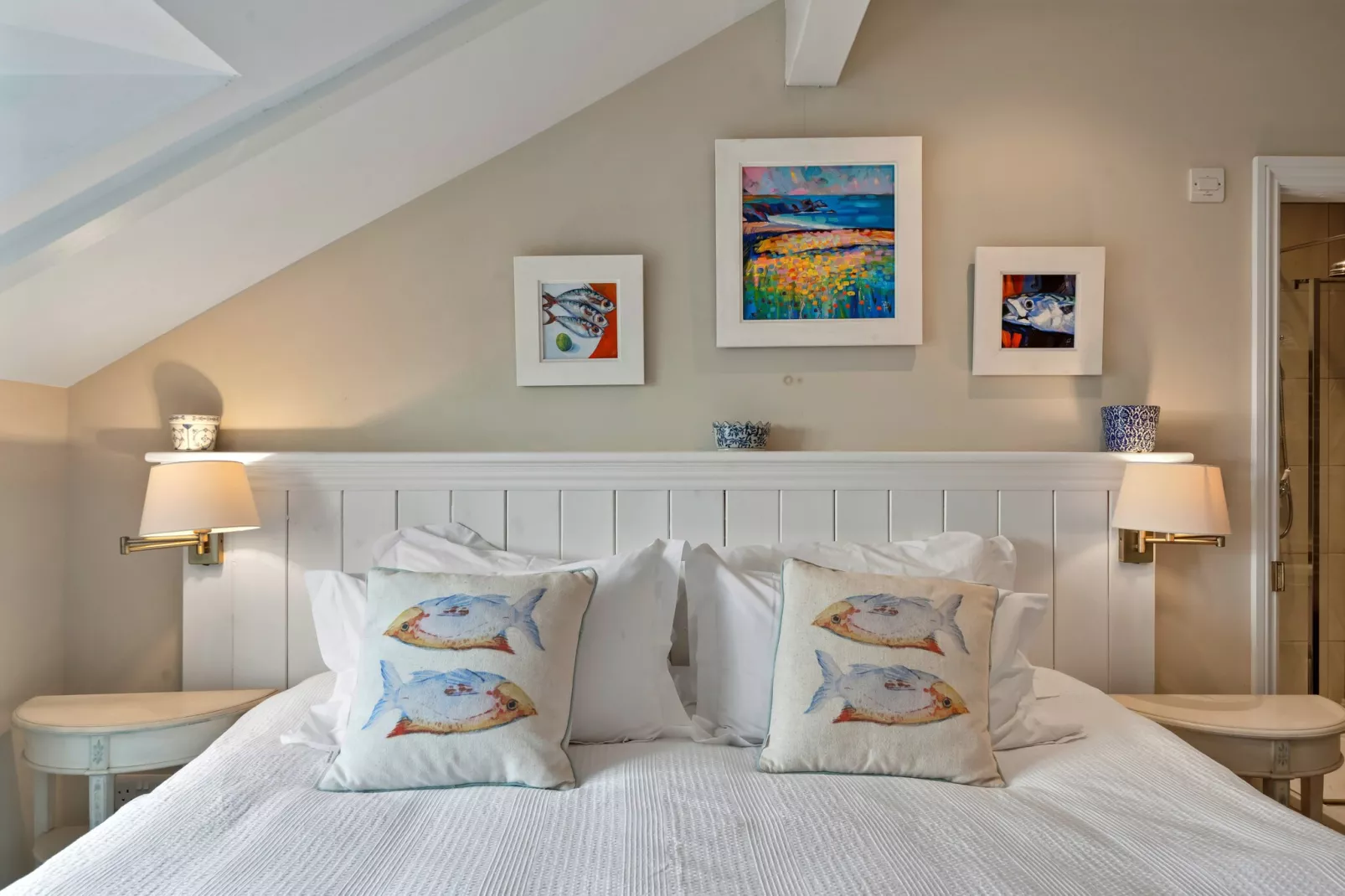 St Eval School House-Bedroom