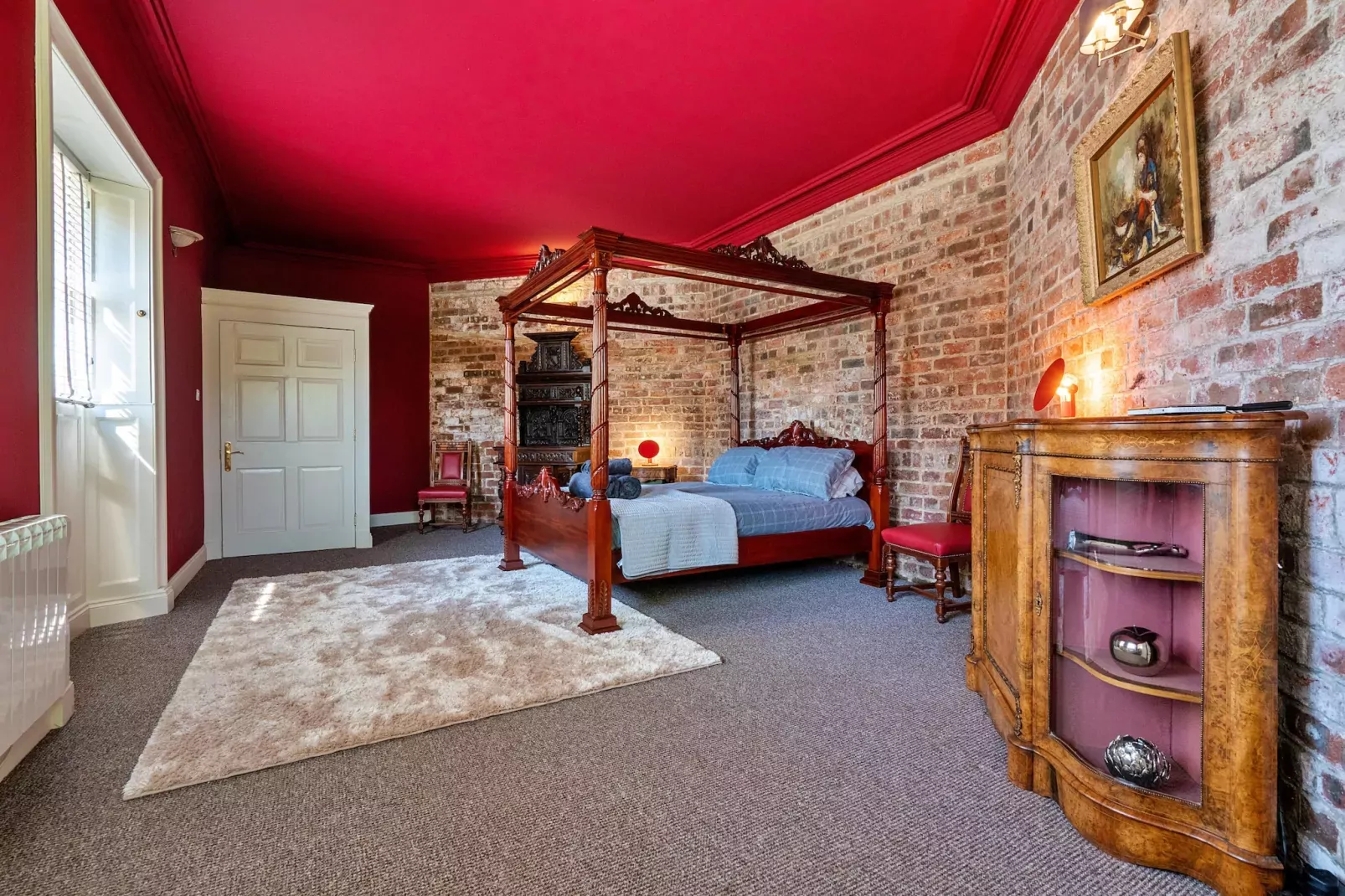 Hickleton Hall-Schlafzimmer
