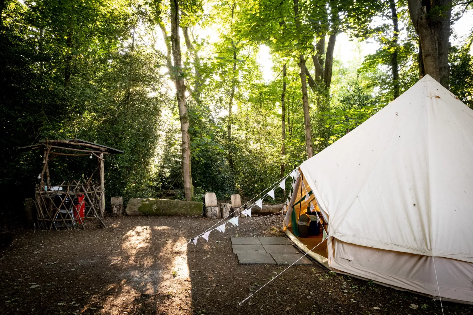 Moroccan Bell Tent-Außenbereich