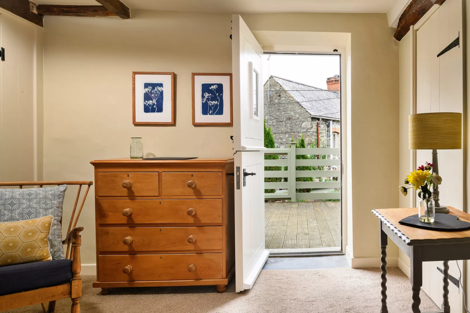 Hope House (Ty-Gobaith)-Bedroom