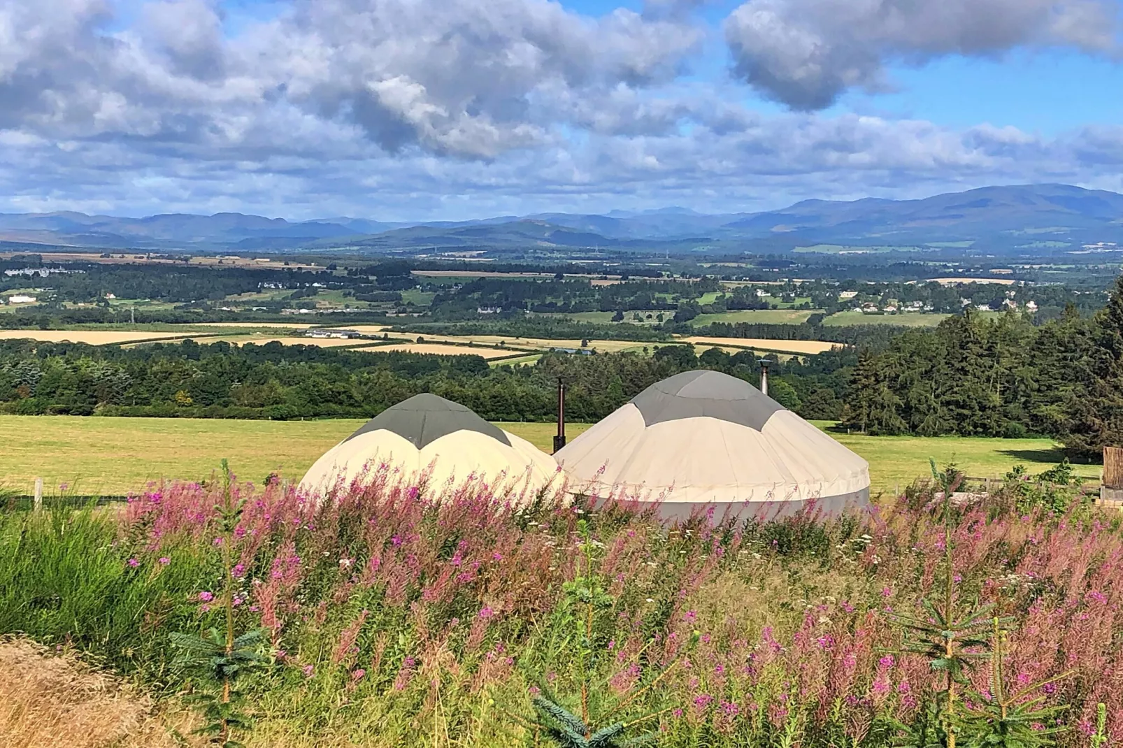 Heather Yurt-Außenbereich