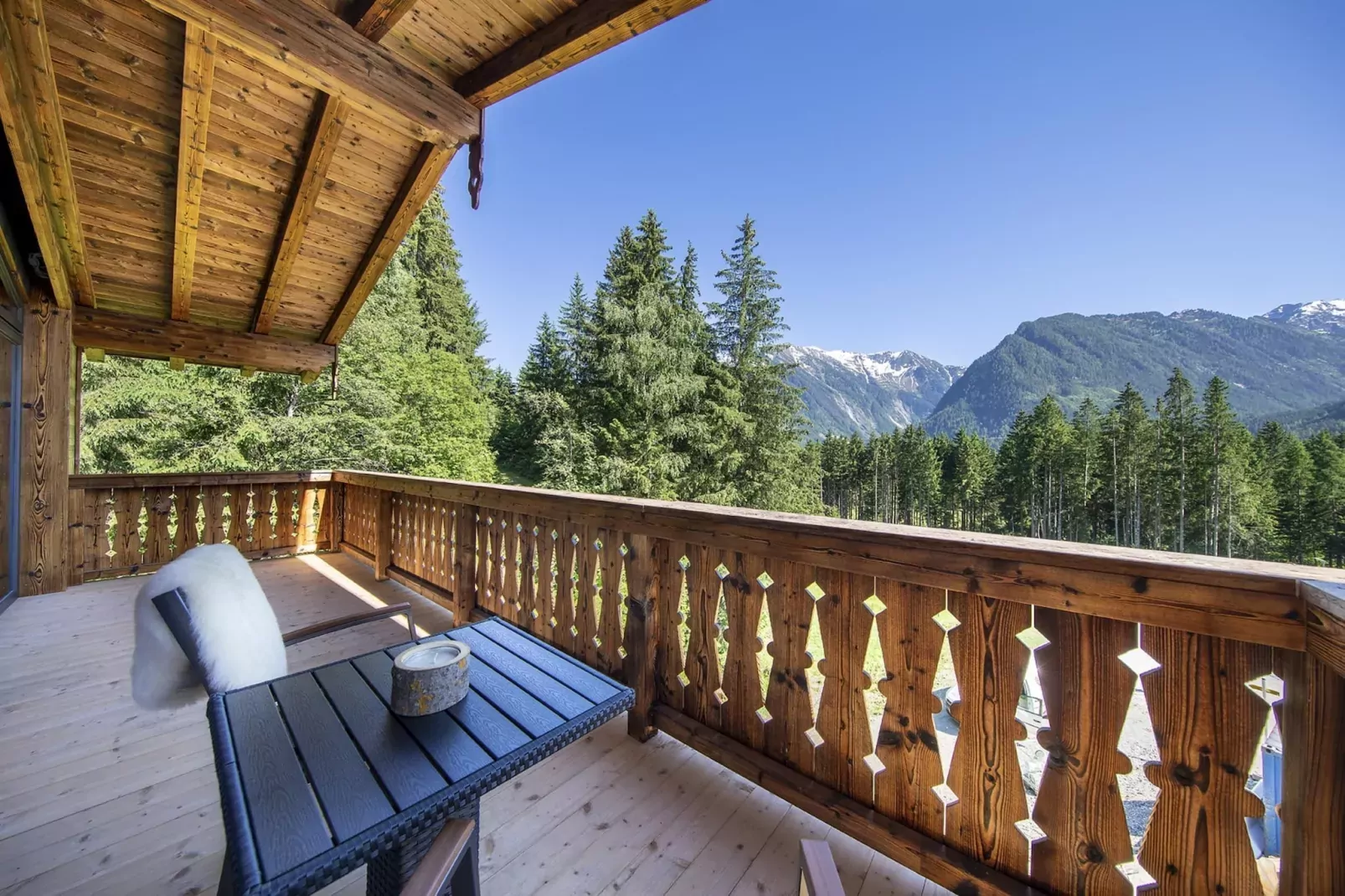 Nationalpark Chalet Reichenbergerspitze-Balcon-terrasse